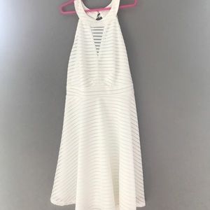 White Skater Dress